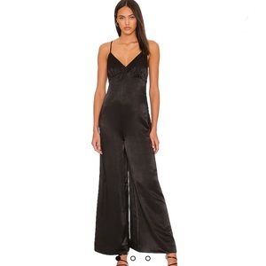 NWT WWW BLACK SILKY JUMPSUIT